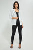 Redtag-White-Stripe-Rolled-Up-Sleeve-Jacket-Jackets-Women's-