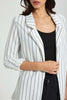 Redtag-White-Stripe-Rolled-Up-Sleeve-Jacket-Jackets-Women's-