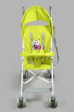 Load image into Gallery viewer, Redtag-Green-Baby-Buggy--With-Rround-Canopy-Buggies-New-Born-Baby-
