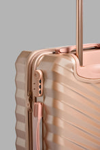 Load image into Gallery viewer, Redtag-Gold-Color-Hard-Abs-Trolley-Lugage-20&quot;-Hard-Luggage-Travel-Accessories-
