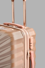 Load image into Gallery viewer, Redtag-Gold-Color-Hard-Abs-Trolley-Lugage-20&quot;-Hard-Luggage-Travel-Accessories-
