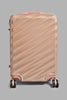 Redtag-Gold-Color-Hard-Abs-Trolley-Lugage-24"-Hard-Luggage-Travel-Accessories-