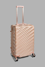 Load image into Gallery viewer, Redtag-Gold-Color-Hard-Abs-Trolley-Lugage-24&quot;-Hard-Luggage-Travel-Accessories-
