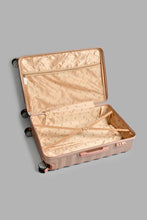 Load image into Gallery viewer, Redtag-Gold-Color-Hard-Abs-Trolley-Lugage-24&quot;-Hard-Luggage-Travel-Accessories-
