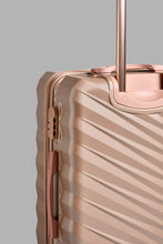 Load image into Gallery viewer, Redtag-Gold-Color-Hard-Abs-Trolley-Lugage-24&quot;-Hard-Luggage-Travel-Accessories-
