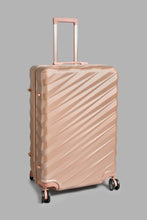 Load image into Gallery viewer, Redtag-Gold-Color-Hard-Abs-Trolley-Lugage-28&quot;-Hard-Luggage-Travel-Accessories-
