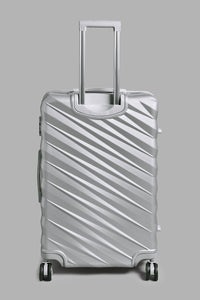 Redtag-Silver-Color-Hard-Abs-Trolley-Lugage-24"-Hard-Luggage-Travel-Accessories-