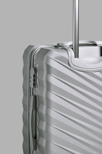 Redtag-Silver-Color-Hard-Abs-Trolley-Lugage-28"-Hard-Luggage-Travel-Accessories-