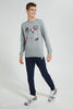 Redtag-Grey-Thousand-Lives-Sweat-T-Shirt-Long-Sleeves-Senior-Boys-9 to 14 Years