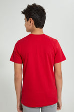 Load image into Gallery viewer, Redtag-Red-Fortnite-T-Shirt-Graphic-Prints-Senior-Boys-9 to 14 Years
