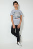 Redtag-Grey-Justice-League-T-Shirt-Graphic-Prints-Senior-Boys-9 to 14 Years