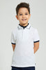 Redtag-White-Double-Collar-Polo-Shirt-Boys-T-Shirts,-Colour:White,-Filter:Boys-(2-to-8-Yrs),-New-In,-New-In-BOY,-Non-Sale,-S22B,-Section:Kidswear-Boys-2 to 8 Years