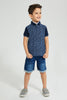 Redtag-Navy-Double-Collar-Polo-Shirt-Boys-T-Shirts,-Colour:Navy,-Filter:Boys-(2-to-8-Yrs),-New-In,-New-In-BOY,-Non-Sale,-S22B,-Section:Kidswear-Boys-2 to 8 Years