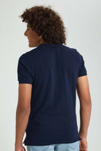 تنزيل الصورة على معرض الصور، Redtag-Navy-Marvel-Polo-Polo-Shirts-Senior-Boys-9 to 14 Years
