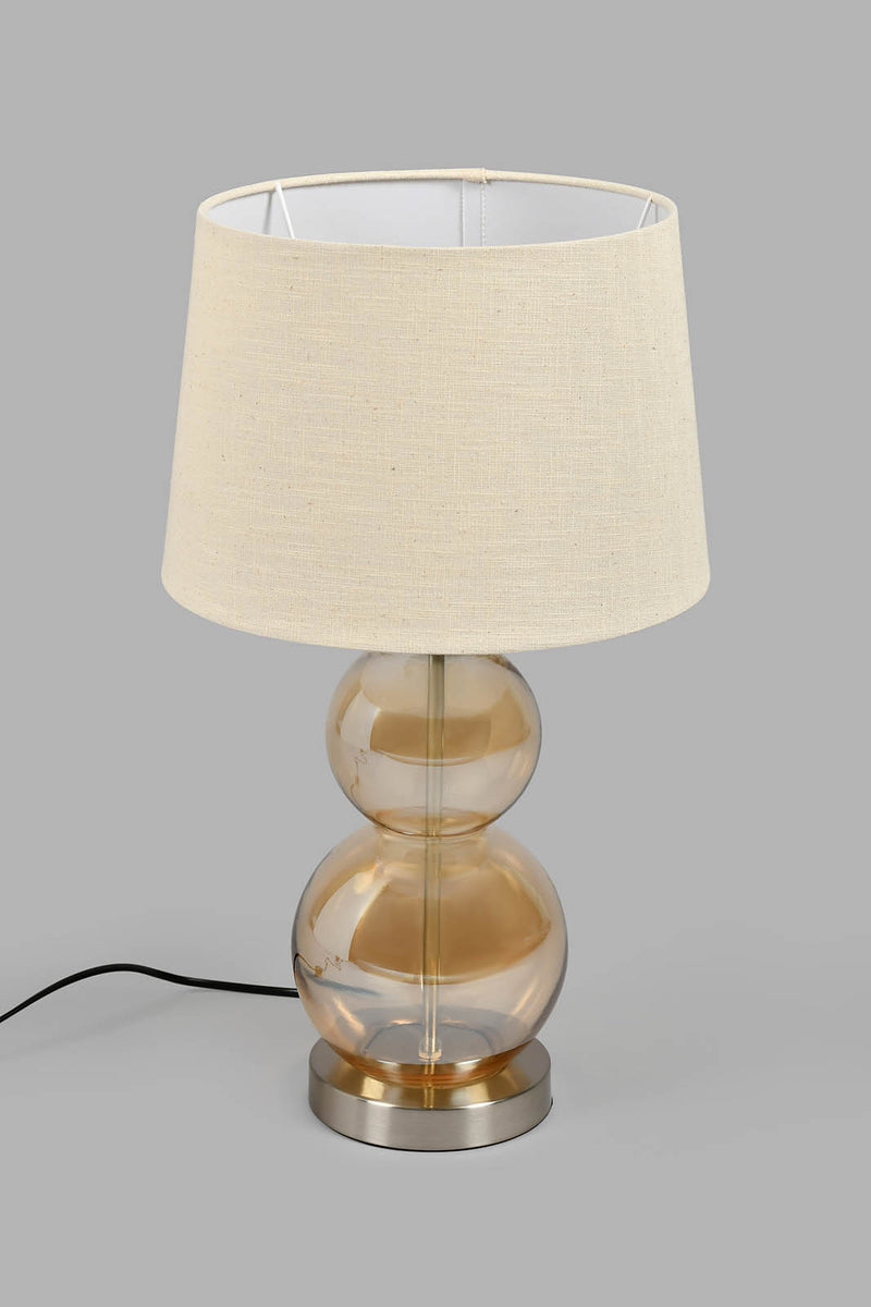 Redtag-Beige-Wave-Base-Table-Lamp-Colour:Beige,-Filter:Home-Decor,-HMW-HOM-Table-Lamps,-New-In,-New-In-HMW-HOM,-Non-Sale,-S22A,-Section:Homewares-Home-Decor-