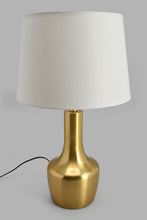 تنزيل الصورة على معرض الصور، Redtag-Gold-Metal-Table-Lamp-Table-Lamps-Home-Decor-
