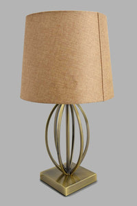 Redtag-Brown-Metal-Table-Lamp-Table-Lamps-Home-Decor-