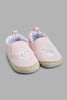 Redtag-Pale-Pink-Pram-Shoe-Pumps-Baby-0 to 18 Months