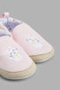 Redtag-Pale-Pink-Pram-Shoe-Pumps-Baby-0 to 18 Months