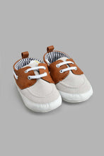 Load image into Gallery viewer, Redtag-Grey-Pram-Shoe-Colour:Grey,-Filter:Baby-Footwear-(0-to-18-Mths),-NBF-Casual-Shoes,-New-In,-New-In-NBF-FOO,-Non-Sale,-S22A,-Section:Kidswear-Baby-0 to 18 Months
