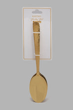 Load image into Gallery viewer, Redtag-Gold-Dinner-Spoon-Hammered-Finish-Set-(4-Piece)-Colour:Gold,-Filter:Home-Dining,-HMW-DIN-Cutlery-Sets,-New-In,-New-In-HMW-DIN,-Non-Sale,-S22A,-Section:Homewares-Home-Dining-
