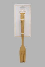 Load image into Gallery viewer, Redtag-Gold-Dinner-Fork-Hammered-Finish-Set-(4-Piece)-Colour:Gold,-Filter:Home-Dining,-HMW-DIN-Cutlery-Sets,-New-In,-New-In-HMW-DIN,-Non-Sale,-S22A,-Section:Homewares-Home-Dining-
