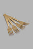 Redtag-Gold-Cake-Fork-Hammered-FinishSet-(4-Piece)-Colour:Gold,-Filter:Home-Dining,-HMW-DIN-Cutlery-Sets,-New-In,-New-In-HMW-DIN,-Non-Sale,-S22A,-Section:Homewares-Home-Dining-