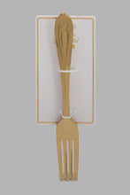 Load image into Gallery viewer, Redtag-Gold-Dinner-Fork-Set-(4-Piece)-Colour:Gold,-Filter:Home-Dining,-HMW-DIN-Cutlery-Sets,-New-In,-New-In-HMW-DIN,-Non-Sale,-S22A,-Section:Homewares-Home-Dining-
