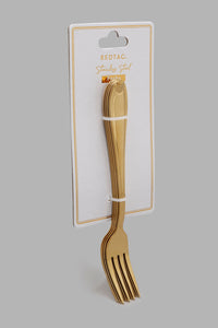 Redtag-Gold-Cake-Fork-Set-(4-Piece)-Colour:Gold,-Filter:Home-Dining,-HMW-DIN-Cutlery-Sets,-New-In,-New-In-HMW-DIN,-Non-Sale,-S22A,-Section:Homewares-Home-Dining-