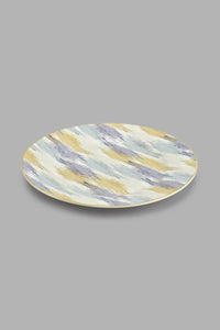 Redtag-Multicolour-Geometric-Plate-Set-(2-Piece)-Colour:Multicolour,-Filter:Home-Dining,-HMW-DIN-Crockery-Sets,-New-In,-New-In-HMW-DIN,-Non-Sale,-S22A,-Section:Homewares-Home-Dining-
