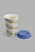 تنزيل الصورة على معرض الصور، Redtag-Multicolour-Geometric-Travel-Mug-With-Silicon-Lid-Colour:Multicolour,-Filter:Home-Dining,-HMW-DIN-Mugs,-New-In,-New-In-HMW-DIN,-Non-Sale,-S22A,-Section:Homewares-Home-Dining-
