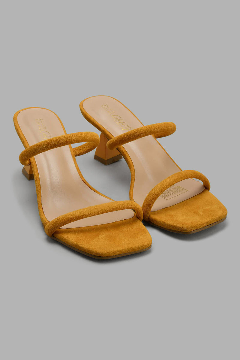 Redtag-Yellow-Strapy-Sandal-Mules-Women's-