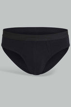 Load image into Gallery viewer, Black And Charcoal Briefs (Pack of 2)
