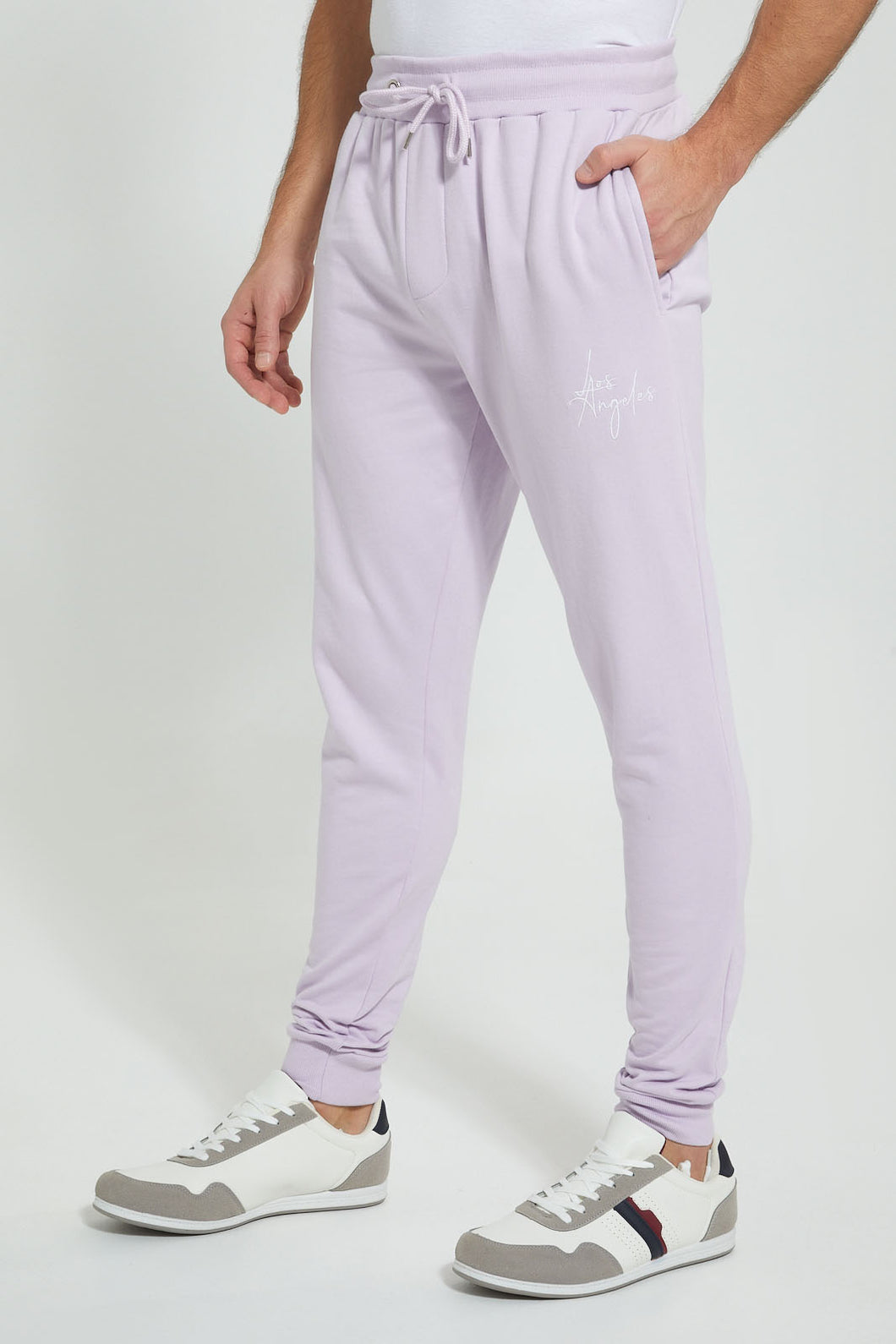 Redtag-Lilac-Signature-Jog-Pant-Joggers-Men's-