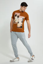 تنزيل الصورة على معرض الصور، Redtag-Light-Grey-Signature-Jog-Pant-Joggers-Men&#39;s-
