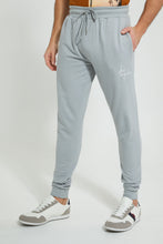 تنزيل الصورة على معرض الصور، Redtag-Light-Grey-Signature-Jog-Pant-Joggers-Men&#39;s-
