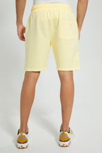 Load image into Gallery viewer, Redtag-Yellow-Pull-On-Resort-Shorts-Active-Shorts-Men&#39;s-

