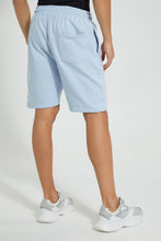 Load image into Gallery viewer, Redtag-Blue-Pull-On-Resort-Shorts-Active-Shorts-Men&#39;s-
