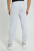 Redtag-Ecru-Pyjama-Bottom-With-Elastic-Waist-Band-Pyjama-Bottoms-Men's-