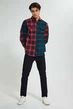 تنزيل الصورة على معرض الصور، Redtag-Assorted-Colors-Check-Shirt-Casual-Shirts-Men&#39;s-
