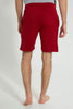 Redtag-Red-And-Grey-Pyjama-Shorts-(-2-Piece)-Colour:Grey,-Colour:Red,-Filter:Men's-Clothing,-Men-Pyjama-Bottoms,-New-In,-New-In-Men,-Non-Sale,-S22B,-Section:Men-Men's-