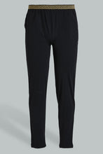 تنزيل الصورة على معرض الصور، Redtag-Black-Pyjama-Bottom-With-Elastic-Waist-Band-Pyjama-Bottoms-Men&#39;s-
