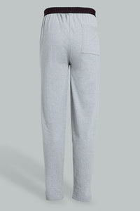 Redtag-Grey-Pyjama-Bottom-With-Elastic-Waist-Band-Pyjama-Bottoms-Men's-
