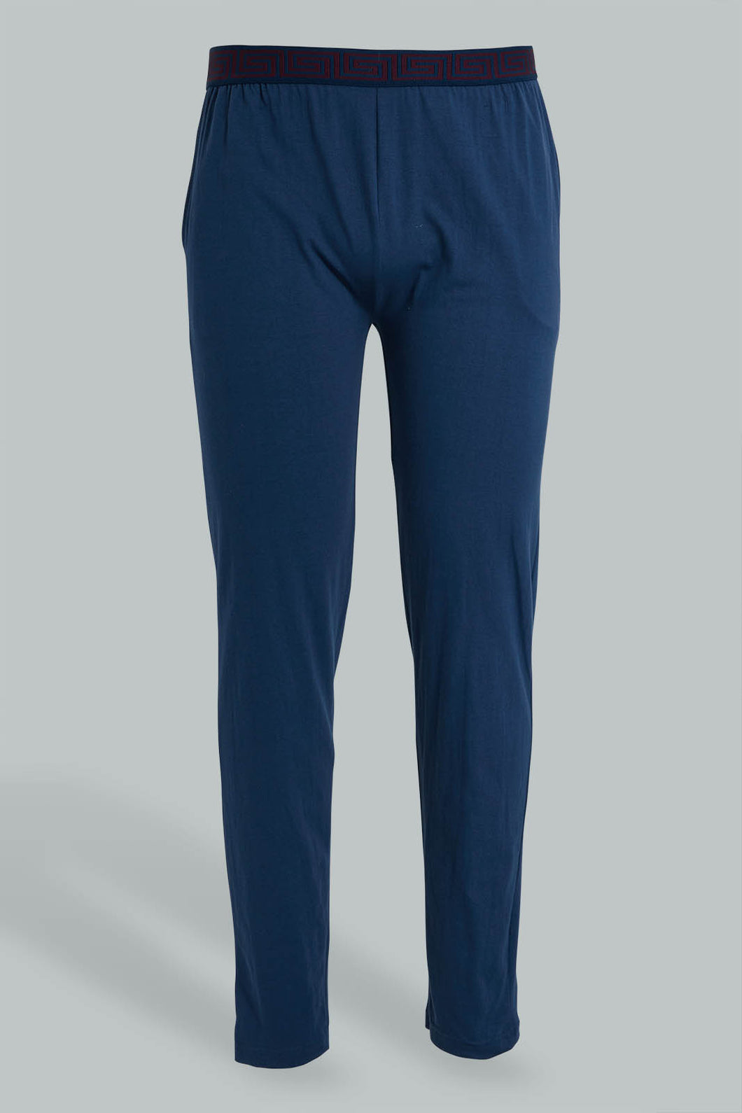 Redtag-Navy-Pyjama-Bottom-With-Elastic-Waist-Band-Pyjama-Bottoms-Men's-