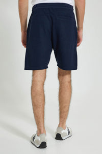 Redtag-Navy-Shorts-Colour:Navy,-Filter:Men's-Clothing,-Men-Shorts,-New-In,-New-In-Men,-Non-Sale,-S22B,-Section:Men-Men's-