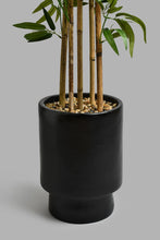 تنزيل الصورة على معرض الصور، Redtag-Artificial-Bamboo-Plant-In-Magnesium-Black-Pot-Artificial-Plants-Home-Decor-
