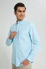 Redtag-Mint-Green-Button-Down-Oxford-Shirt-Casual-Shirts-Men's-