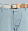 Redtag-Blue-Breaded-Belt-Chino-Pant-Chinos-Infant-Boys-3 to 24 Months