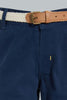 Redtag-Navy-Breaded-Belt-Chino-Pant-Chinos-Infant-Boys-3 to 24 Months