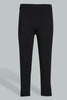 Redtag-Black/White-Capri-2-Packs-Leggings-Senior-Girls-9 to 14 Years
